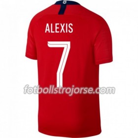 Chile Matchtröjor Alexis Sanchez 7 Hemma Fotbollströja Copa América 2019